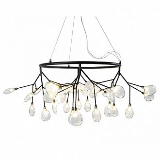 подвесной светильник Kink Light 07521-36A,19(21), диаметр 90 см, черный