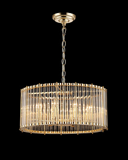 Люстра Ø600 x H270 (1000), мм, 8*40W (320W), H GOLD (Золото) NewRgy L1-ф600 H GOLD
