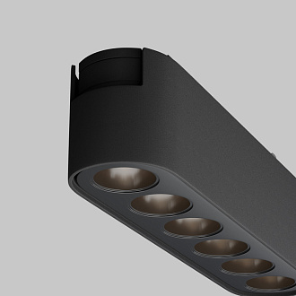 Трековый светильник 2,6*11,6*2,8 см, LED 6W, 4000К, Черный Maytoni Points TR082-1-6W4K-M-B