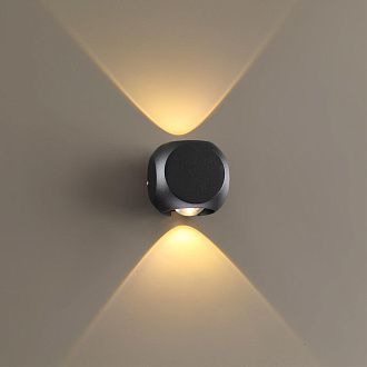 Бра 6*5*6 см, 4W, 3200K, Odeon Light Miko 4222/4WL, 4W LED, 3200K, черный