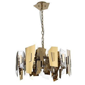 Люстра подвесная *55*45-195 см, 16*G9*28W, Citilux Dart CL231252, Золото