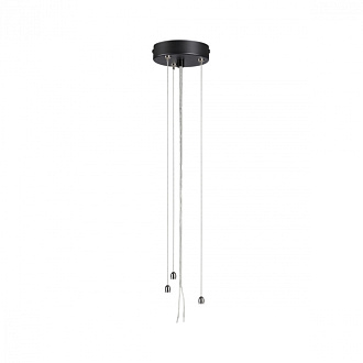 Тросы подвесного крепления для модели QUANTUM LED Sonex 7753/L, черный
