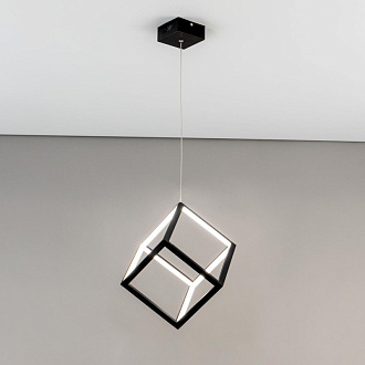 Подвесной светильник  LED Citilux Куб CL719201 Черный, 30W*4000K