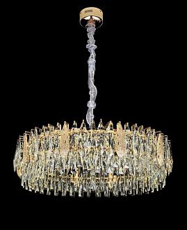 Люстра D919-800, D800 / H270 LED, 120W, 3000/4000/6000K, Alva Donna, Золото