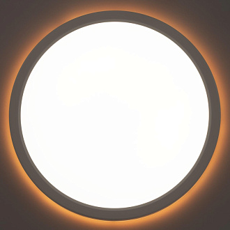 Светильник 30 см, 30W, 3000К-5000К LED+RGB Citilux CL738240EL Бейсик Лайн Белый