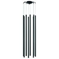 Подвесная люстра *34*81-161 см, *LED*40W, 3000K, Lightstar Tubo L8T747437, черный