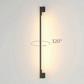 Настенный поворотный светильник Argos 3000K черный IP54 35122/D черный Elektrostandard  4690389219276, a072071