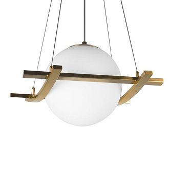 Подвесной светильник 32*32*-22,5 см, 1*E27*40W, LOFT IT Swing 10424/200, бронзовый