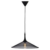 Подвесной светильник Lussole Loft LSP-9813, E27,диаметр 50 см, цвет чёрный.