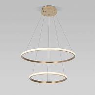 Подвесной светильник 60*60*115 см,  LED*92W, 3300;4200;6500 К, Eurosvet Collars 90264/2, латунь