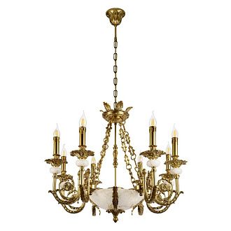 Подвесная люстра 81 см, Loft IT Palazzo 10565/8, латунь