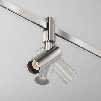 Трековый светильник  TR144-1-5W3K-W-PT **-15,8 см, *LED*5W, K, Maytoni technical FLARITY TR144-1-5W3K-W-PT, Платина