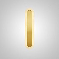 Бра SIFFER H40 9*9*40 см, 1*LED*14W, 3000K, ImperiumLoft siffer01, Латунь