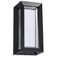 Уличный настенный светильник 26 см, 12W, 4000K, Arte Lamp Ulysses A8112AL-1BK, черный