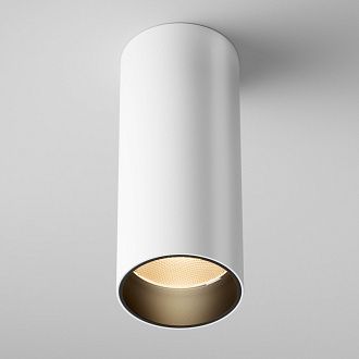 Накладной светильник 5,2*5,2*12,5 см,  LED, 12W, 3000К, Maytoni Technical FOCUS LED C056CL-L12W2.7K-W-W белый