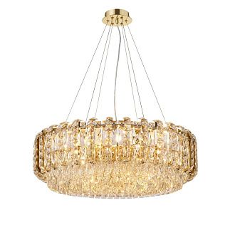 E99-ф800*H260(1200) H GOLD / ЗОЛОТО Подвесной светильник NW 18 x 40W (720W)*E14, Ø800 x H260 (1200), NewRgy H GOLD (Золото)