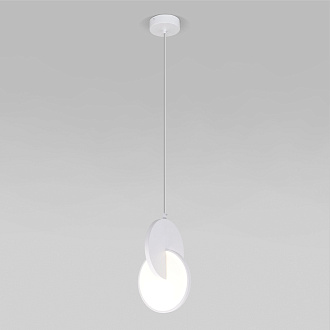 Подвесной светильник светодиодный 18 см 4200K 11W Eurosvet  Lang 50225/1 LED белый