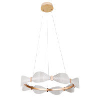 Люстра 60*11 см, 1 LED*28W, 4000 К, Arte Lamp Grace A1868SP-1PB, Латунь