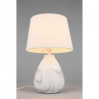 Настольная лампа 20*37 см, 1*E14, 40W, Omnilux Omnilux 821 OML-82104-01, белый