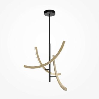 Подвесной светильник 72*65,5-94 см, *LED*21W, K, Maytoni Wabi MOD428PL-L27BK, Черный