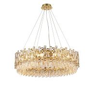 Люстра Ø800 x H240(1200), мм, 12*40W (480W), H GOLD (Золото) NewRgy NWK135-ф800*H240(1200) H GOLD