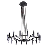 Люстра 70*15 см, 1 LED*96W, 3500 К, Arte Lamp Empire A2482SP-32BK, Черный