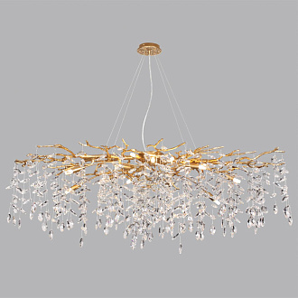 Люстра 120*45*150 см, 14 G9*40W, Odeon Light Delica, античная бронза 4969/14