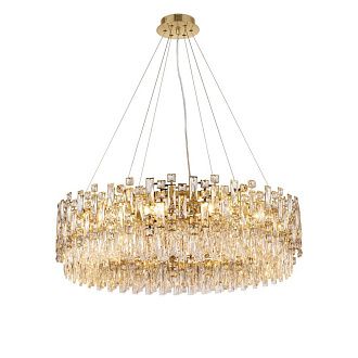 Люстра Ø800 x H240(1200), мм, 12*40W (480W), H GOLD (Золото) NewRgy NWK135-ф800*H240(1200) H GOLD
