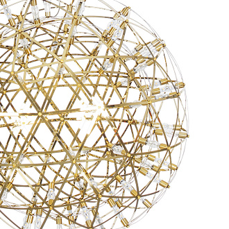 Светодиодный подвесной светильник 43 см, 27W, 3000K LOFT IT Raimond 9027-43 Gold золото