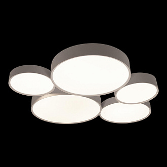 Потолочный светильник 90*10,6 см, 5*LED 4000K белый Loft It Drum 10218 White