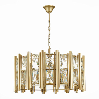 Люстра подвесная 65 см, ST LUCE CORSIA SL1623.203.08 шампань