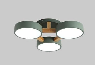 Потолочная светодиодная люстра Inodesign Joist Green 40.5111