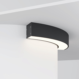 Радиусный профиль ALM-3535R-B-D-90°-0.3M 3,5*3,5*30,63 см, Maytoni Led Strip черный