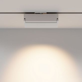 Трековый светильник  TR223-1-12WCCT-W-W 21,9*3,2*-10,7 см, *LED*12W, K, Maytoni technical UNITY TR223-1-12WCCT-W-W, Белый
