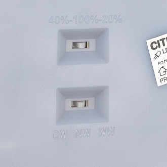 Светильник с подсветкой 60 см, 62W, 3000-5500K, Citilux NORMA CL748601 LED, черный