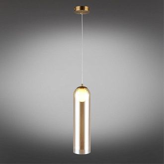 Подвесной светильник 10*55-180 см, 1*G9, 5W, Aployt Arian APL.325.26.01, бронзовый