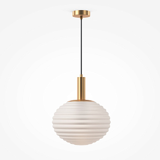 Подвесной светильник 32*32*343 см, 1*E27, 60W, Maytoni Reels MOD268PL-01G золото матовое