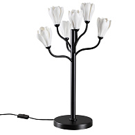 Настольная лампа 6*G4 LED*5W Odeon Light Gardi 5090/6T, черный матовый