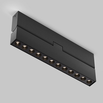 Накладной светильник 22*2,3*8,8 см, LED, 12W, 3000К, Maytoni Technical Points Rot C136CL-12W3K-B черный