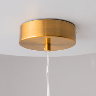 Подвесной светильник 20*20*371 см, LED, 24W, 3000К, Maytoni Futuro MOD307PL-L24BS3K латунный