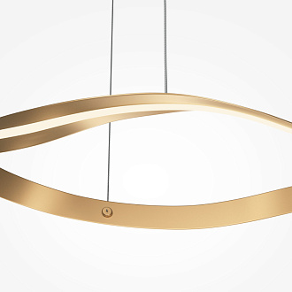 Подвесной светильник 115*35,5*329 см, LED, 34W, 3000К, Maytoni Plons MOD283PL-L34BS3K латунный