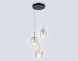 Подвесной светильник **- см, 3*E27*60W, K, Ambrella Light High Light LH11156, черный, белый
