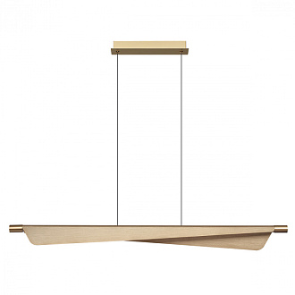 Светильник 127 см, 24W, 3000K, Odeon Light 7017/24LB, брашированная латунь