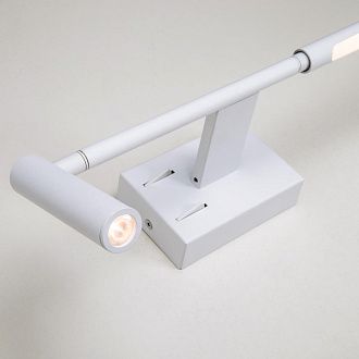 Бра 8*13*57 см, LED 6Вт+3ВтW, 3000К, Белый LEDtrec LT7181 WH