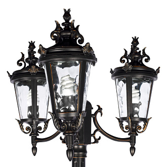 Уличный светильник *64 см, 3*E27*60W, Loft It 100003/2300 Verona, Бронза
