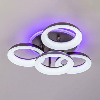 Светильник 62 см, 65W, 3000K-5500K Citilux Паркер Смарт CL225A145E коричневый