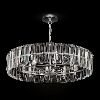 Подвесная люстра Maytoni Puntes MOD043PL-08CH, диаметр 75 см, хром