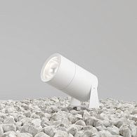 Ландшафтный светильник 16,8*10,8*13,3*22,2 см, LED*15W, 3000 К, Outdoor Bern O050FL-L15W3K Maytoni Outdoor, Белый