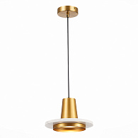 Подвес 20 см, 12W 3000K ST LUCE OLTARNO SL1212.203.01 Латунь