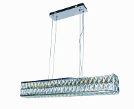 Люстра L800 x W130 x H130, мм, 32W, CHROME+CLEAR(ХРОМ+Прозрачный Хрусталь ) NewRgy 2787R/32W CHROME+CLEAR